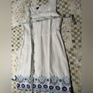 Lovely 100% linen, Talbots summer dress